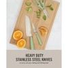Martha Stewart 16 Piece Lockton High Carbon Stainless Steel Cutlery w/ Acacia Wood Block - 3 of 4