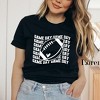 Simply Sage Market Women's Football Game Day Stacked Wavy Short Sleeve Graphic Tee - 2 of 4