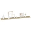 vidaXL Wall Shelves 4 pcs Sonoma Oak 39.4"x3.5"x1.2" - 3 of 4