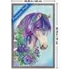 Trends International Sheena Pike - Gypsy Violet Horse Framed Wall Poster Prints - 3 of 4