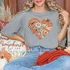 Simply Sage Market Women's Fall Heart Collage Short Sleeve Garment Dyed Tee - 2 of 2