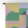 Ninola Design Bauhaus Shapes Spring Single PanelSheer Window Curtain - Deny Designs - 4 of 4