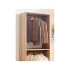 HomeStock Prosper 32"  Wood Walk-in Closet with Two Rods - 3 of 4