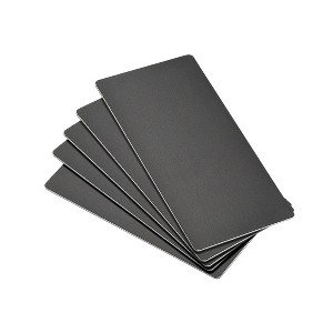 Unique Bargains DIY Laser Printing Office Engraving Blank Metal Card 5 Pcs - 1 of 4