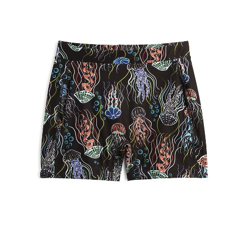 Tomboyx Swim 4.5 Shorts, Quick Dry Bathing Suit Bottom Mid-rise Trunks,  Bike Short Style, Plus Size Inclusive (xs-4x) Don't Be Jelly X Small :  Target