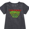 Girls' - Teenage Mutant Ninja Turtles - Movie Logo Graphic Short Sleeve Fleece Dress - 2 of 3
