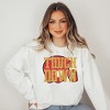 Simply Sage Market Women's Graphic Sweatshirt Touch Down Red Helmet Distressed - 2 of 3