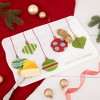 Pavilion Gift Company - Holiday - 16.75" x 11" Glass Serving Tray - Serving Trays - 2 of 4