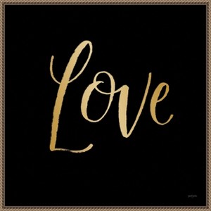 Amanti Art Blooming Delight Love by Jenaya Jackson Canvas Wall Art Print Framed 22 x 22-in. - 1 of 4