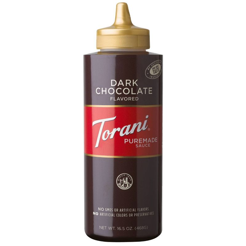 Torani Dark Chocolate Sauce - 16.5oz, 1 of 8