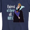 Women's - Disney Princess - Fairest of Them all Obvs Short Sleeve Graphic T-Shirt - 2 of 4