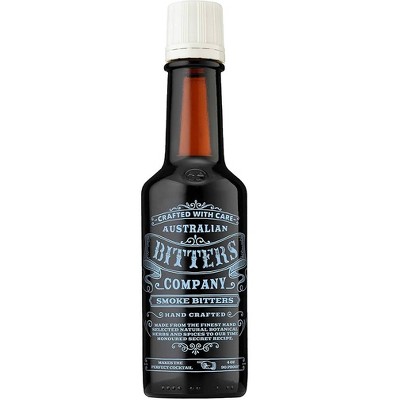 Australian Bitters Company Smoke Bitters 1 Pack: Elevate Your Cocktails with 4oz Bottles Perfect for Classic Mixed Drinks