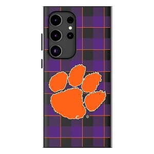 Keyscaper NCAA ACC Universities Plaid MagSafe Compatible Cell Phone Case for Samsung Galaxy - 1 of 4
