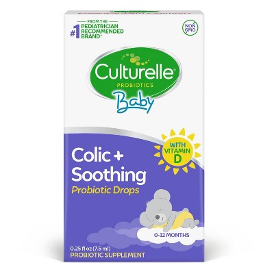Image of Culturelle Baby Colic + Soothing Probiotic Drops with Vitamin D