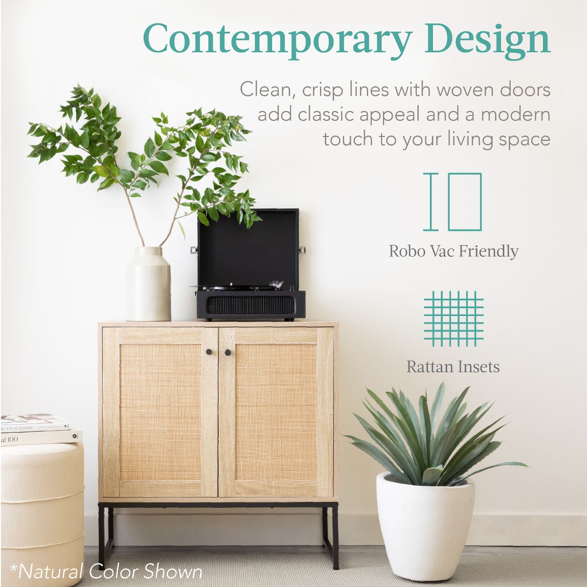 Best Choice Products 2-Door Storage Cabinet - thumbnail 4