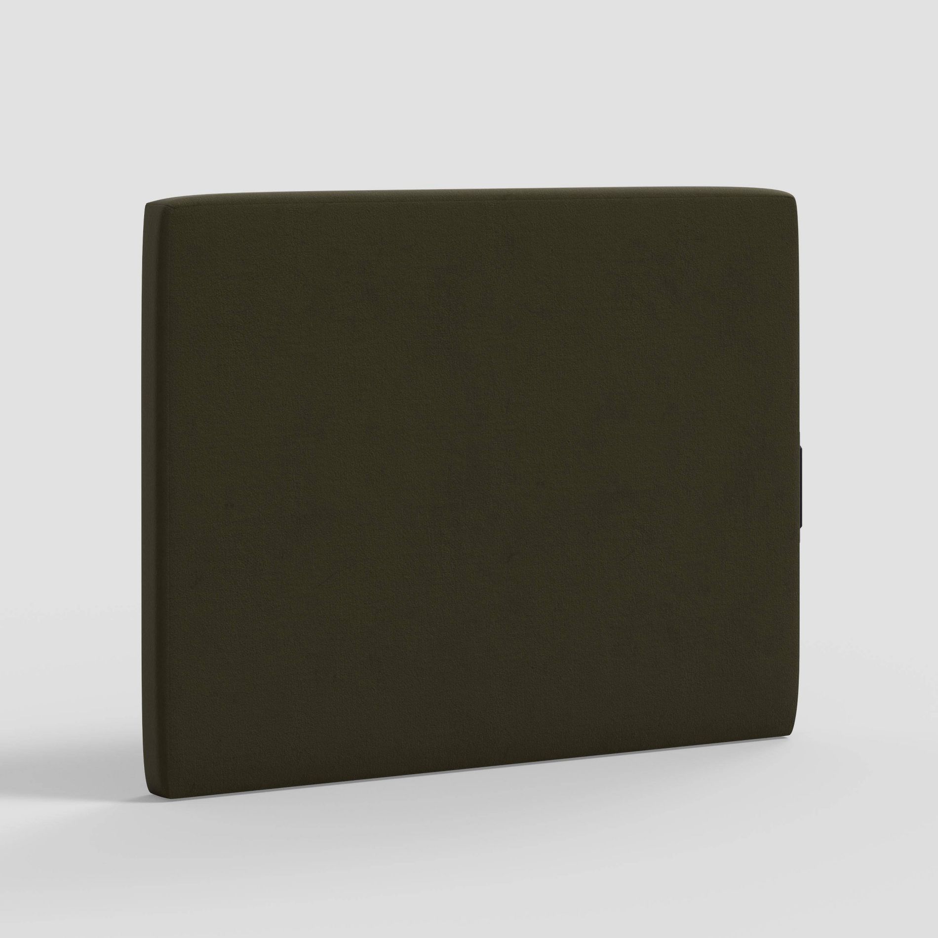 Twin Lia Square Stick-on-the-Wall Dorm Headboard USB Classic Velvet Loden - Threshold™