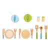 Small Foot Wooden Crockery & Cookware Playset - 3 of 4