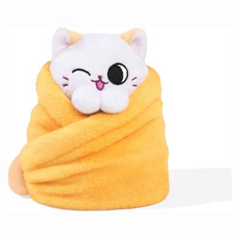 Cat burrito shop stuffed animal