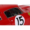 Ferrari 340 MM #15 "24 Hours of Le Mans" (1953) with DISPLAY CASE Limited Edition to 250 pieces 1/18 Model Car by BBR - 2 of 4