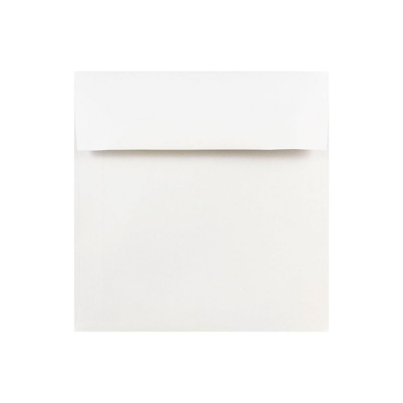 JAM Paper 8 x 8 Square Invitation Envelopes White 3992315, 1 of 5