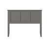 AFI Furnishings Madison Full Headboard with Turbo Charger in Grey - 4 of 4