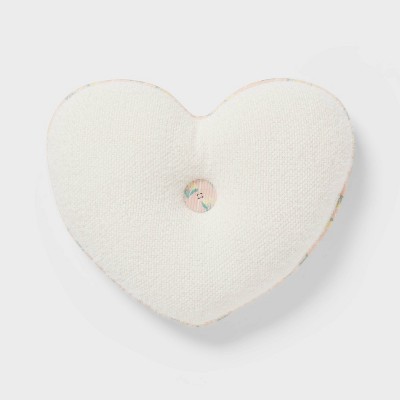 Heart Decorative Pillow White - Pillowfort™