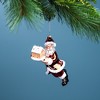 Glass Santa with Gingerbread Ornament (Set of 6) - 3 of 4