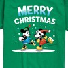 Boys' - Disney - Mickey And Minnie Merry Christmas Ice Skating Short Sleeve Graphic T-Shirt - 2 of 4