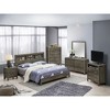 Queen Size Platform Bed with Headboard for Bedroom - 3 of 4