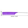 Unique Bargains Wide Tooth Hair Brush Tail Comb for Home Use Styling Comb Plastic - 3 of 4