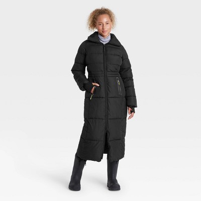 long puffer jacket target