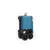 Beach Wagon,Collapsible Wagon 220lbs with Big Wheels Foldable Wagon Carts, Heavy Duty 300L Folding Utility Garden Cart Blue - 4 of 4