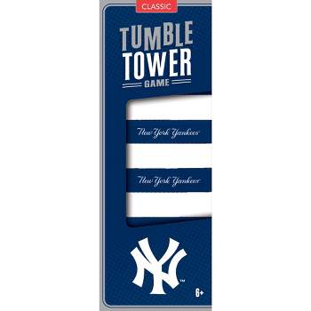 MasterPieces Real Wood Block Tumble Towers - MLB New York Yankees