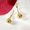 Ross-Simons 14kt Yellow Gold Love Knot Drop Earrings - 4 of 4