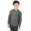 Leveret Kids Long Sleeve Neutral Solid Color Sweatshirt - 2 of 2