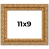 PosterPalooza | Photo Size Contemporary Gold Picture Frame - UV Acrylic, Foam Board Backing, Hanging Hardware - 2 of 4