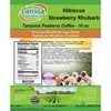 Larissa Veronica Hibiscus Strawberry Rhubarb Tanzania Peaberry Coffee (Gourmet, Naturally Flavored, Whole Coffee Beans) (16 oz, ZIN: 564470) - 2 of 4