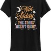 Women's - Instant Message - Not Today The Stars Aren't Right Short Sleeve Graphic T-Shirt - image 2 of 4