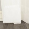 Erica Crushed Sheer Voile Rod Pocket Curtain Panel - No. 918 - image 3 of 4