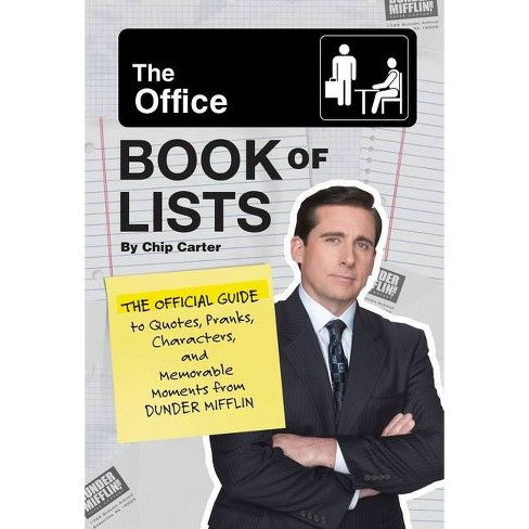 The Office Book Of Lists - By Chip Carter (hardcover) : Target