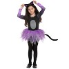 Joyfy Girl's Halloween Costume Child Girl Tutu Cat Skirt, Toddlers Combined Animal Costume for Kids Halloween Dress Up Party - 2 of 4