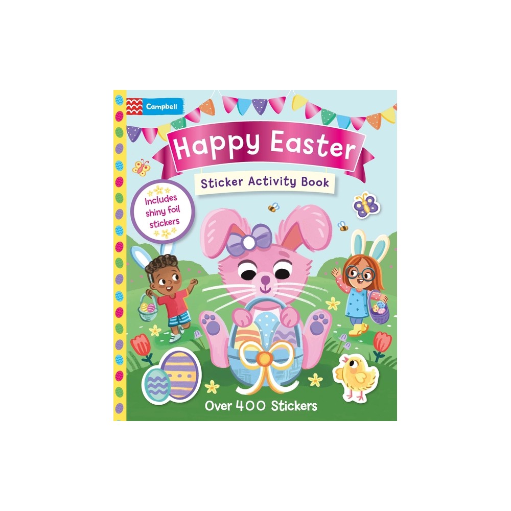 Happy Easter Sticker Activity Book - by Campbell Books (Paperback)