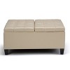 36" Elliot Coffee Table Storage Ottoman - WyndenHall - 4 of 4