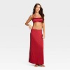 Women's Variegated Ribbed Pajama Skirt - Auden™ - 3 of 3