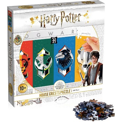 Top Trumps Harry Potter House Crests 500 Piece Jigsaw Puzzle
