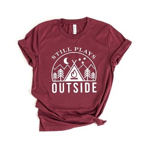Simply Sage Market Women's Still Plays Outside Short Sleeve Graphic Tee - 1 of 4