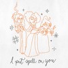 Women's Hocus Pocus Spell on You Outline T-Shirt - image 2 of 4