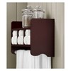 Bath Storage Shelf with Towel Rod 25" - Alaterre Furniture - image 2 of 3