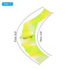 Unique Bargains Silicone Resistance Lightweight Aquatic Webbed Finger Frog Swimming Gloves 1 Pair - 2 of 4