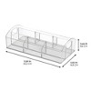 InterDesign Recycled Plastic Divided Medicine Cabinet Organizer 7 Compartment - 2 of 2